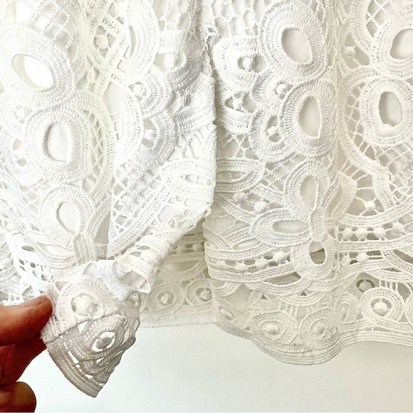 WHBM WHITE LACE SHEATH XXS DRESS - Picture 7 of 10